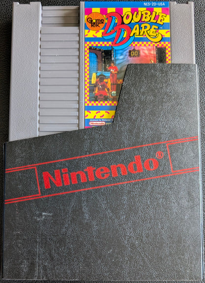 Double Dare - 1988 Nintendo NES | Cartridge + Manual | Tested & Working | LIKE NEW | Protection Sleeve
