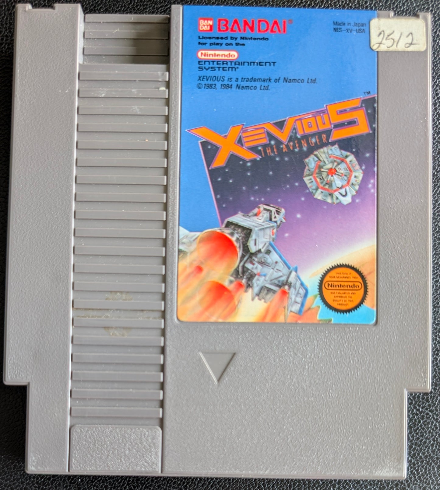 Xevious - 1988 Nintendo NES | Tested & Working | Great Shape | Protection Sleeve