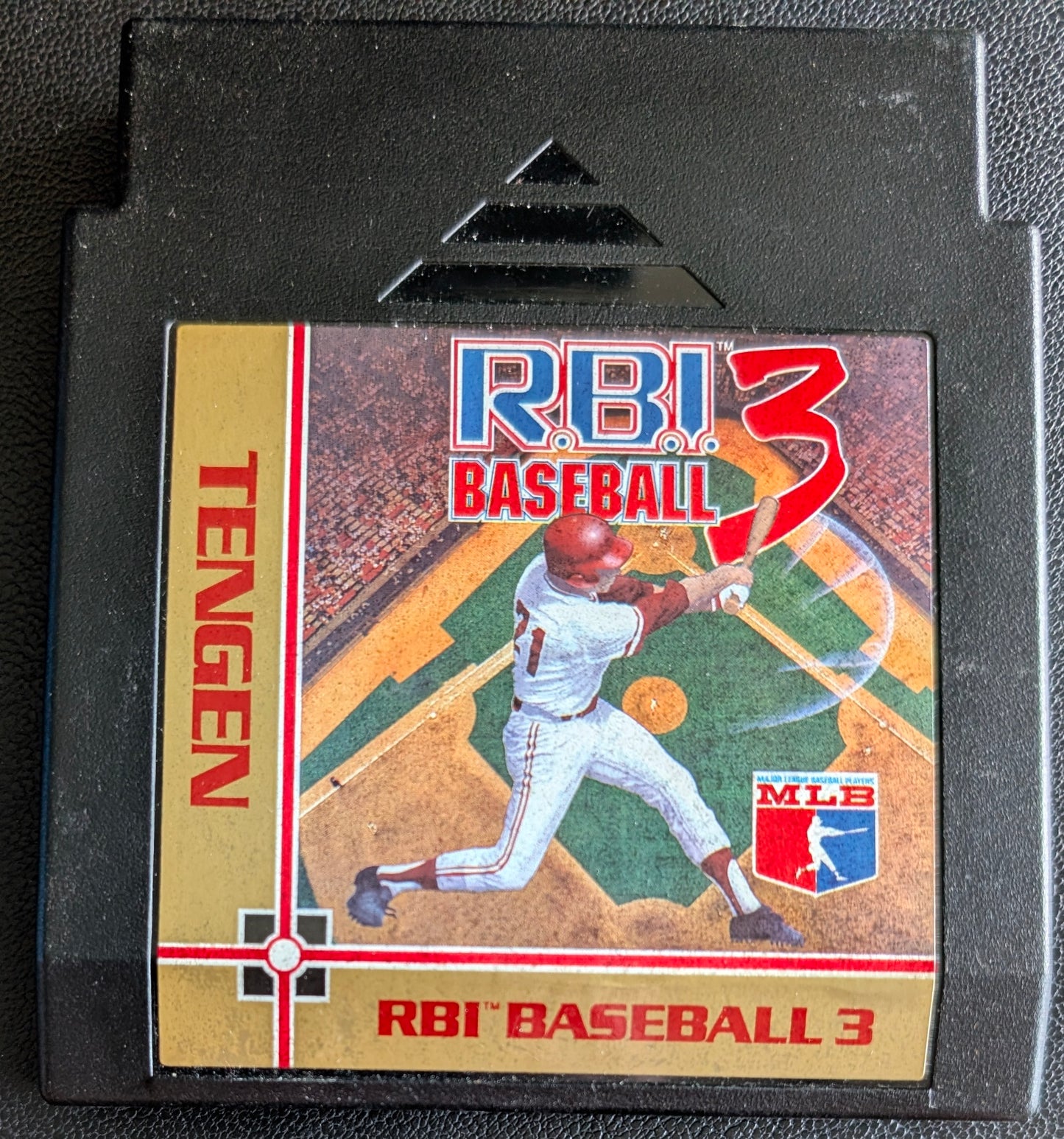 R.B.I. Baseball 3 - 1991 Nintendo NES | Tested & Working | Like New | Protection Sleeve