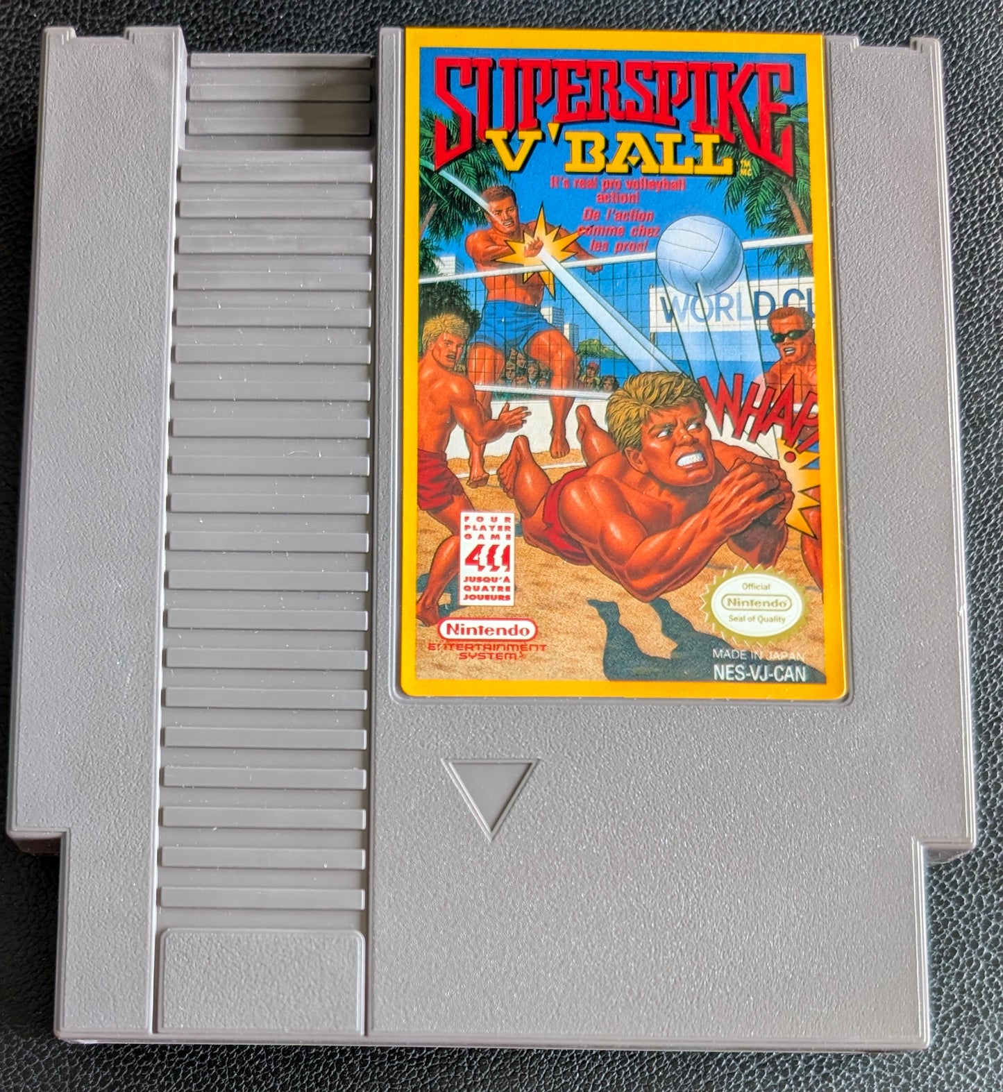 Super Spike V'Ball - 1989 Nintendo NES | Cartridge & Manual | Tested | Protection Sleeve
