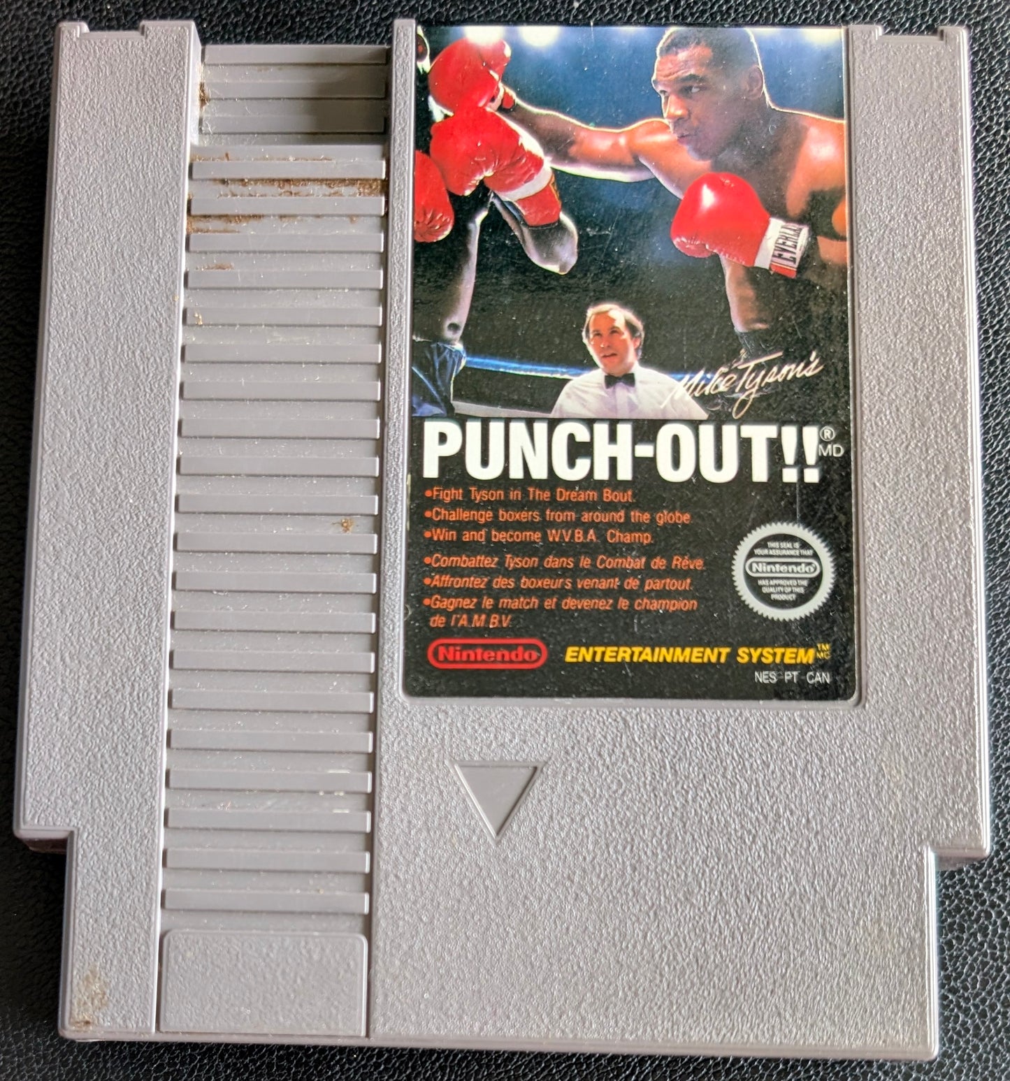 Mike Tyson's Punch-Out!! - 1987 Nintendo NES | Tested & Working | Like New | Protection Sleeve