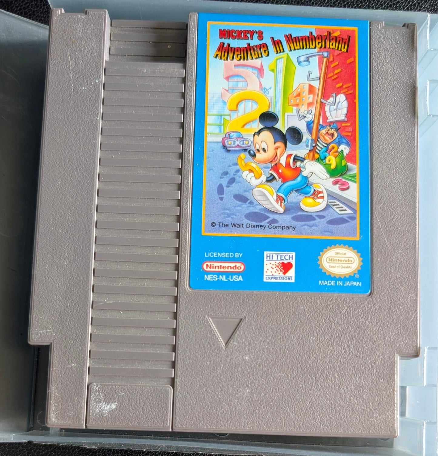 Mickey’s Adventures in Numberland - 1994 Nintendo NES | Tested + Working | Original NES Case