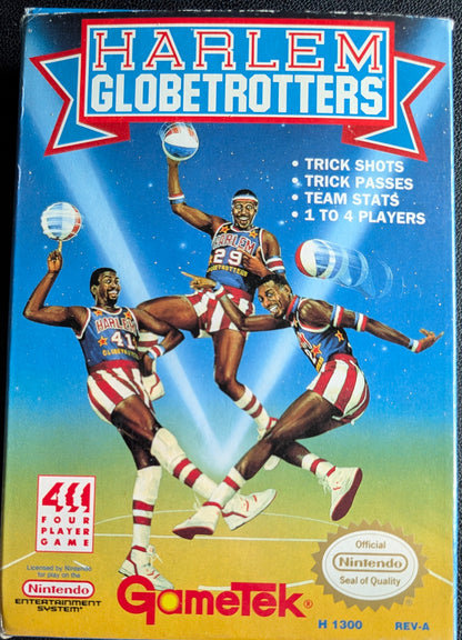 Harlem Globetrotters - 1991 Nintendo NES | Complete CIB | NEAR MINT | Protection Sleeve
