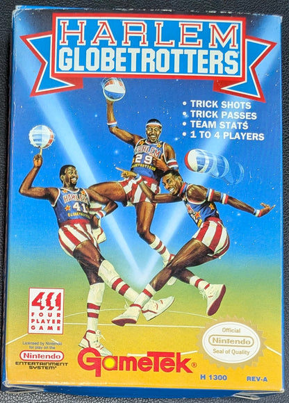 Harlem Globetrotters - 1991 Nintendo NES | Complete CIB | NEAR MINT | Protection Sleeve