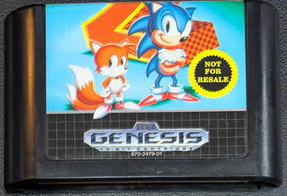 Sonic the Hedgehog 2 - 1992 Sega Genesis | CWB (Complete with Box) | Tested + Working