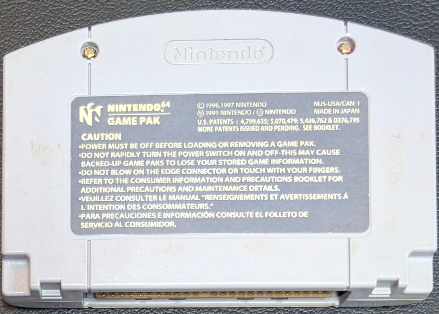 GoldenEye 007 - 1997 Nintendo 64 N64 | Tested + Working | Protection Sleeve Included