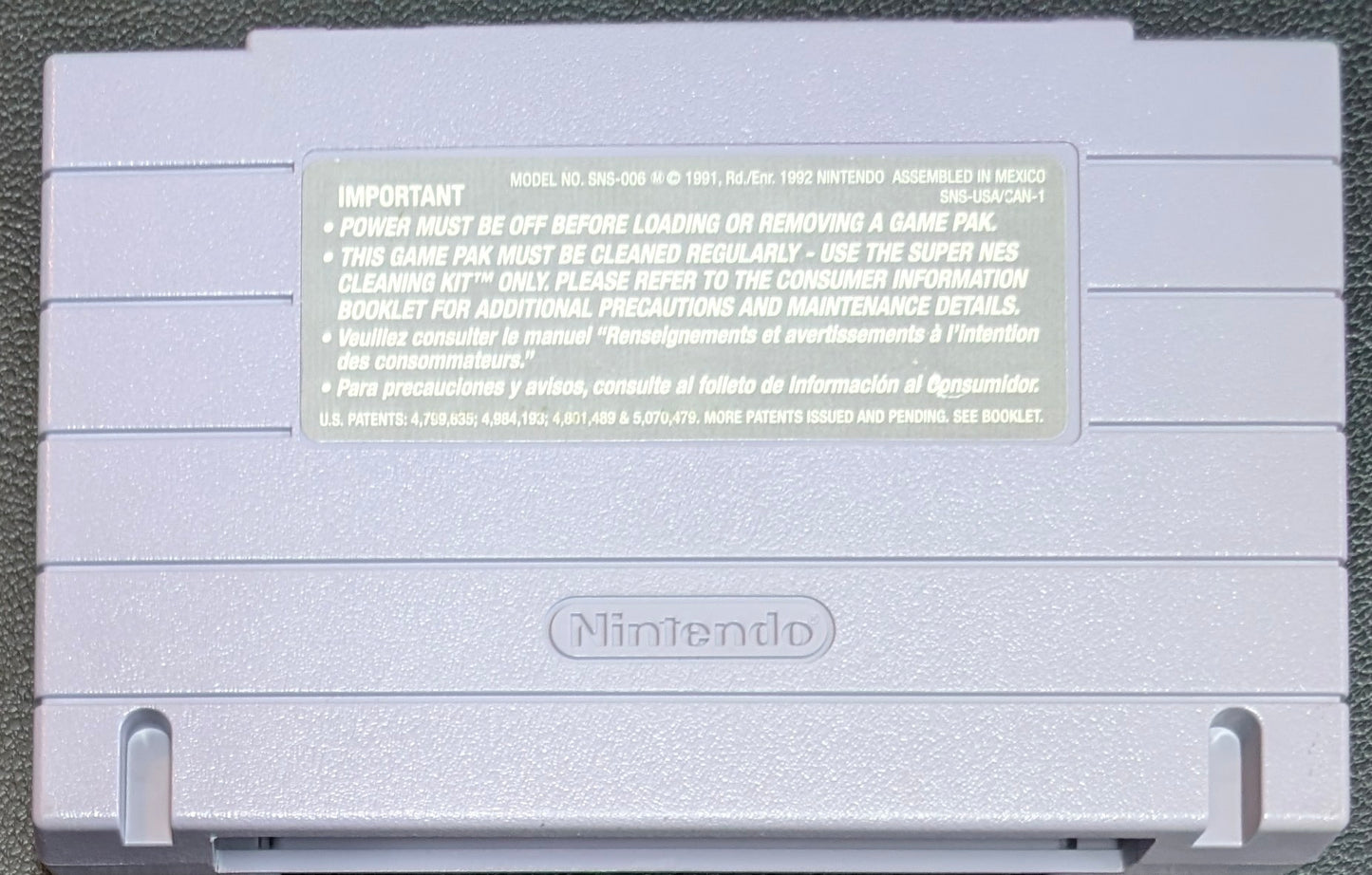 Williams Arcade’s Greatest Hits - 1996 Super Nintendo SNES | Tested + Working | Protection Sleeve Included