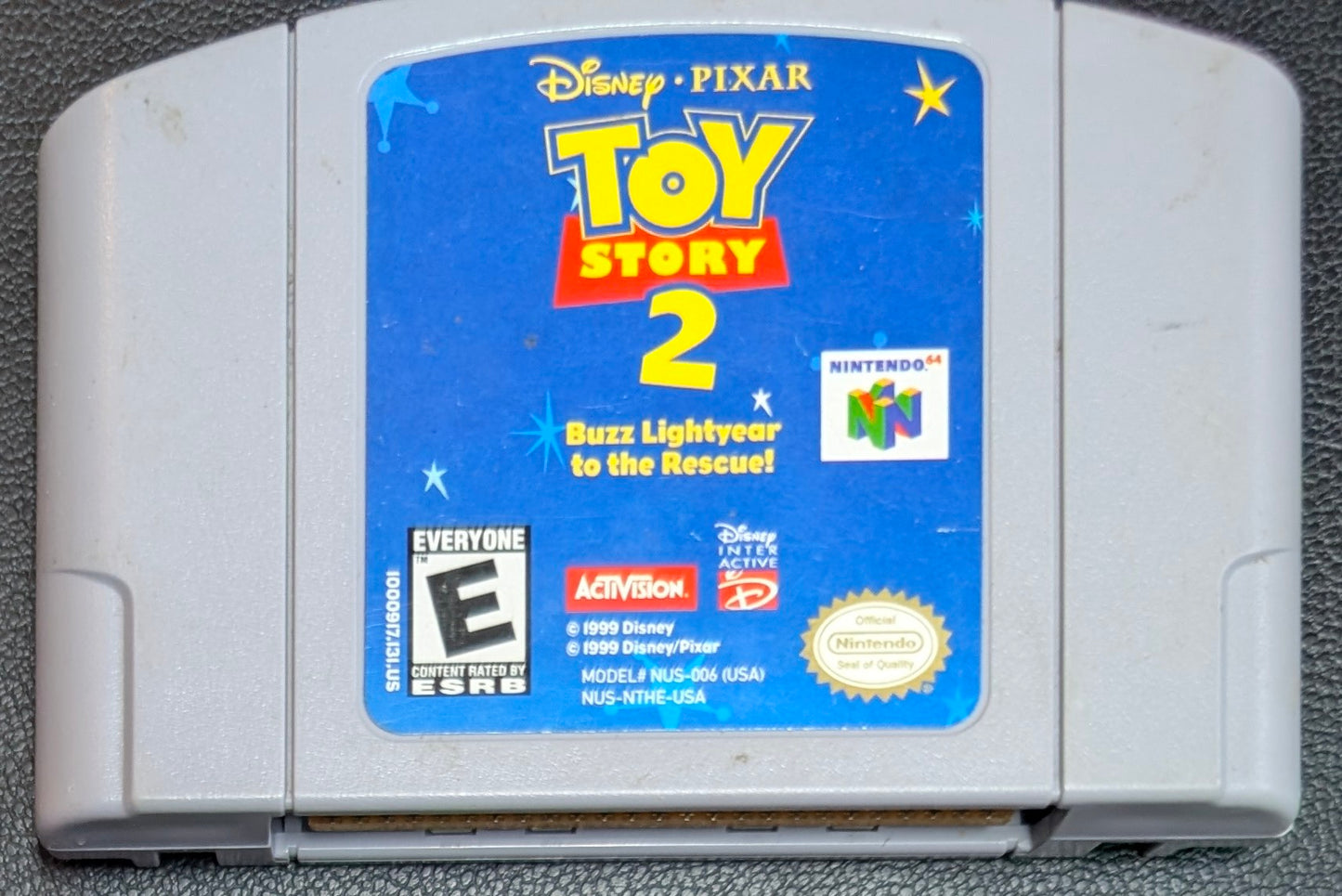 Toy Story 2: Buzz Lightyear to the Rescue! - 1999 Nintendo 64 N64 | Tested + Working | Protection Sleeve