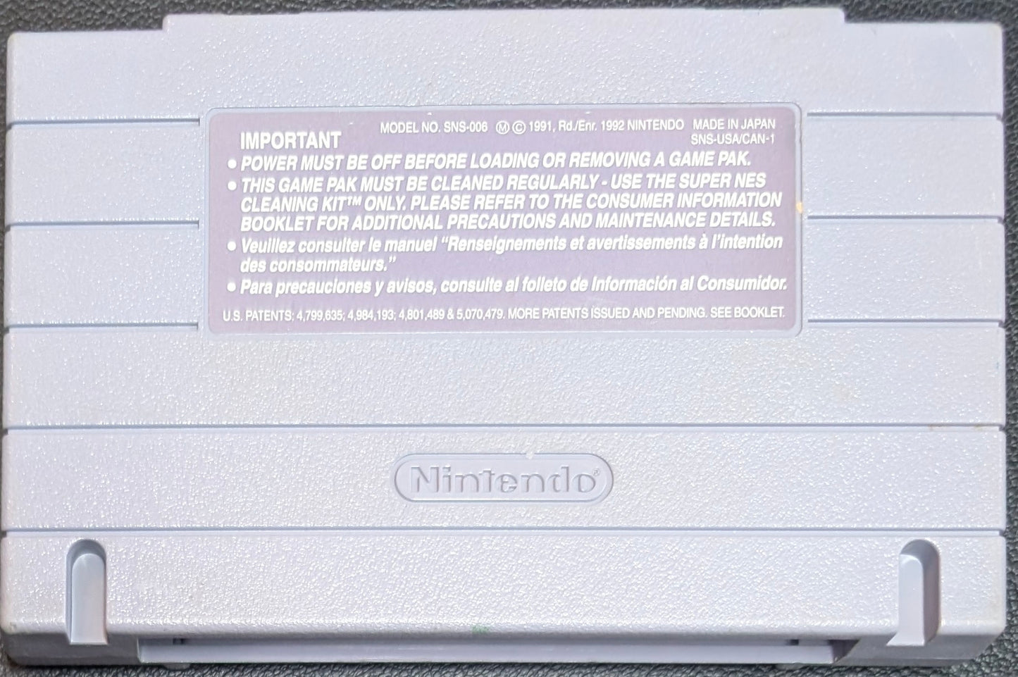 Dennis the Menace - 1993 Super Nintendo SNES | Tested + Working | Protection Sleeve