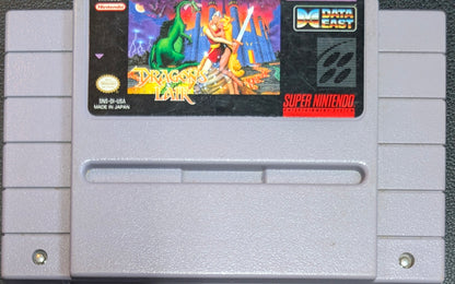Dragon’s Lair - 1993 Super Nintendo SNES | Tested + Working | Protection Sleeve