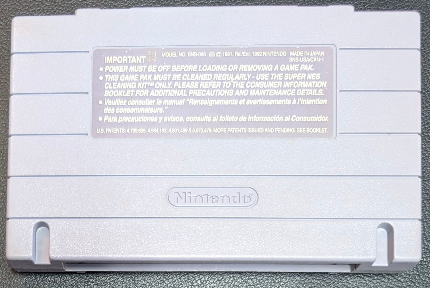 Plok - 1993 Super Nintendo SNES | Tested + Working | Protection Sleeve