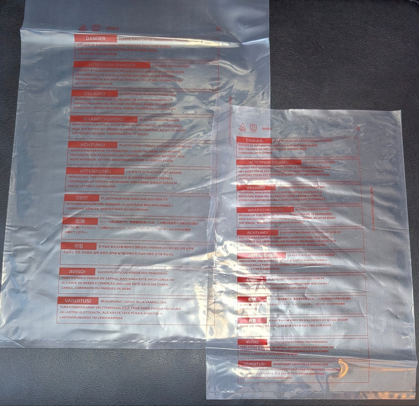 Nintendo 64 (N64) Super Nintendo (SNES) Plastic Bags | NUS-1 / NUS-2 | Original-Style Packaging