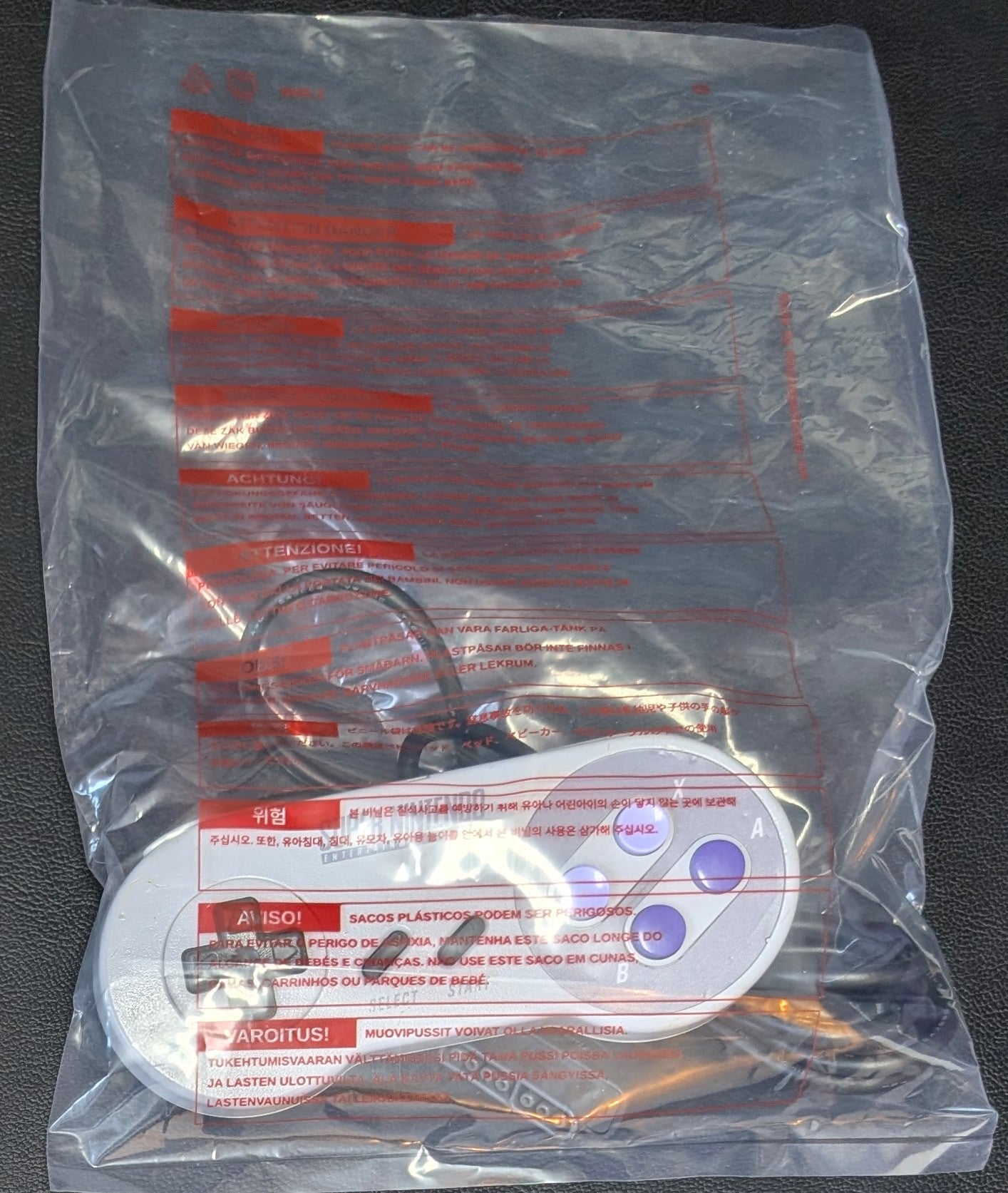 Nintendo 64 (N64) Super Nintendo (SNES) Plastic Bags | NUS-1 / NUS-2 | Original-Style Packaging