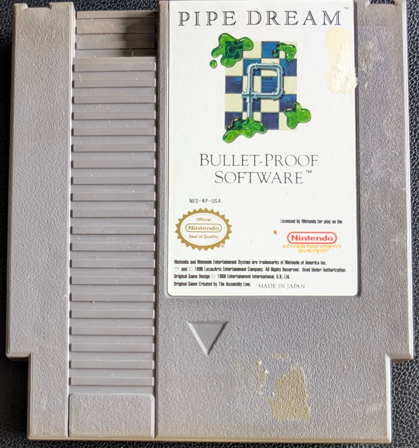 Pipe Dream (1990) - CIB Nintendo NES | Authentic | (VG) + Protection Sleeve