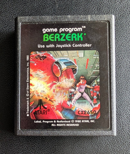 Berzerk (Atari 2600) 1982 | Factory Sealed | Cartridge + First Edition Comic Book!