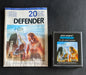Defender (Atari 2600) 1982 | Black Label | Cartridge + Manual