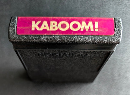 Kaboom! (Atari 2600) 1981 | Red Label | Cartridge