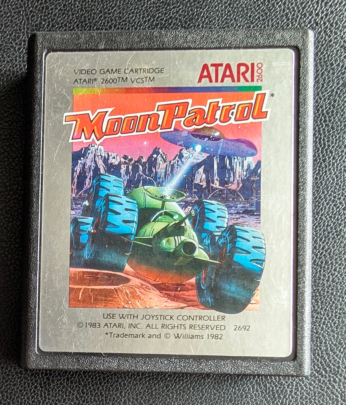 Moon Patrol (Atari 2600) 1983 | Cartridge