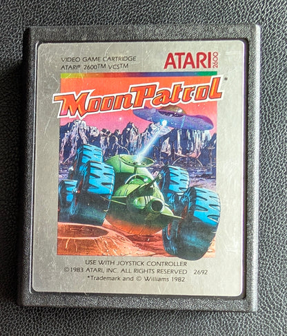 Moon Patrol (Atari 2600) 1983 | Cartridge