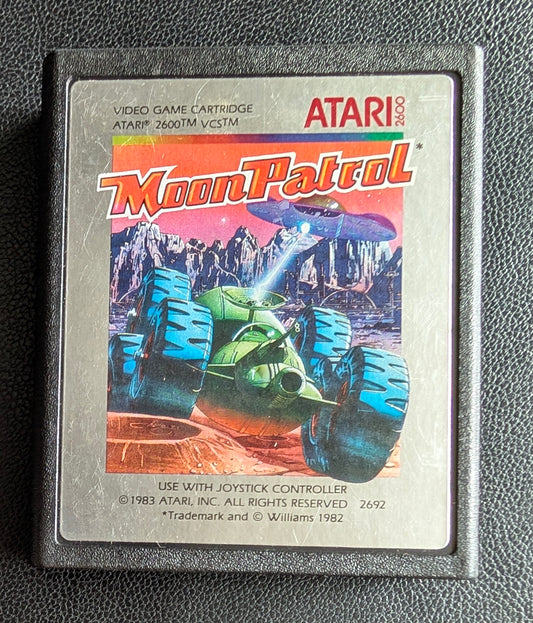 Moon Patrol (Atari 2600) 1983 | Cartridge