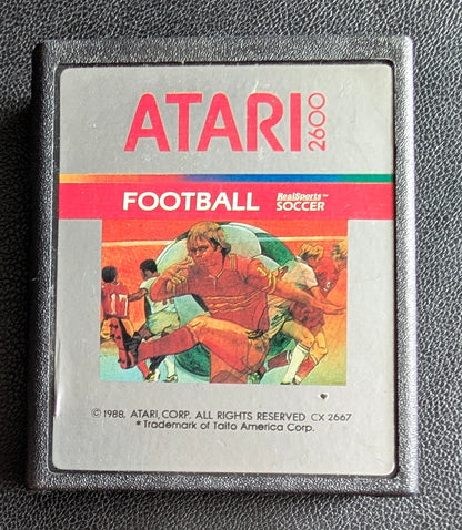RealSports Soccer (Atari 2600) 1988 | Cartridge