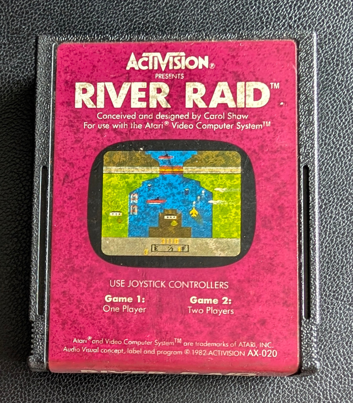 River Raid (Atari 2600) 1982 | Cartridge | Activision Classic