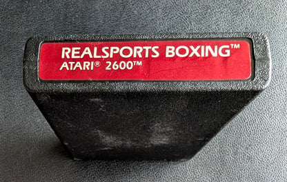 RealSports Boxing (Atari 2600) 1987 - Atari | Cartridge