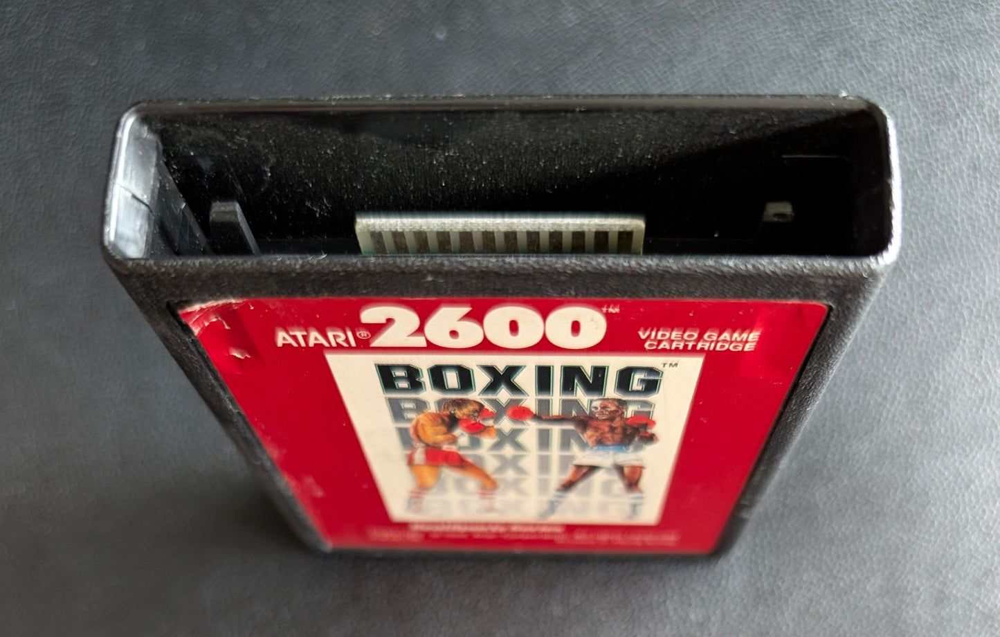 RealSports Boxing (Atari 2600) 1987 - Atari | Cartridge