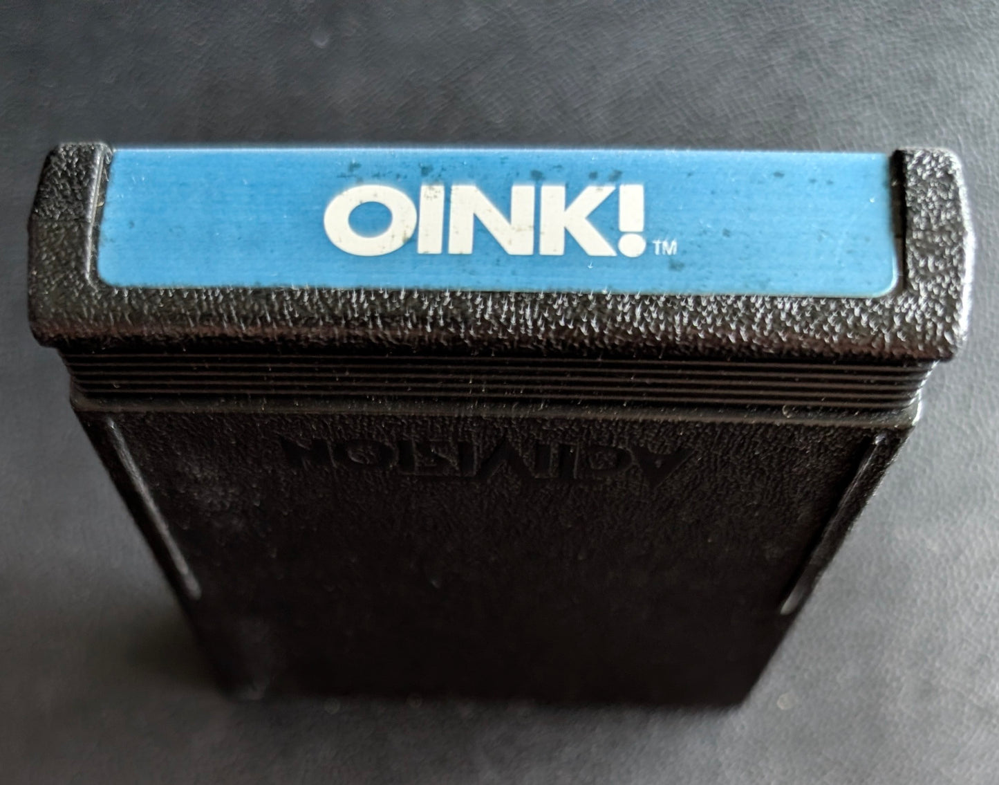 Oink! (Atari 2600) 1983 | Blue Label | Video Game Cartridge