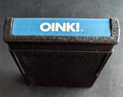 Oink! (Atari 2600) 1983 | Blue Label | Video Game Cartridge