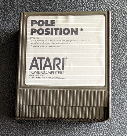 Pole Position (Atari 2600) 1983 | Cartridge | Namco