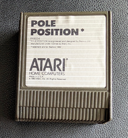 Pole Position (Atari 2600) 1983 | Cartridge | Namco