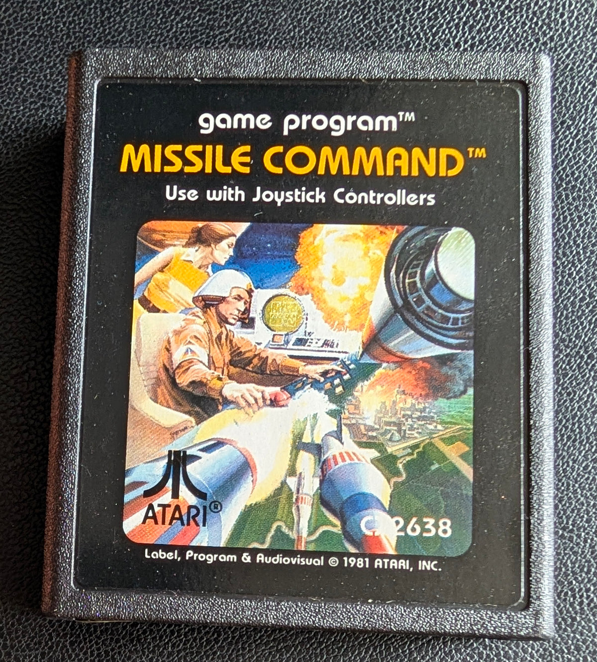 Missile Command (Atari 2600) 1981 | Complete | Cartridge + Manuals