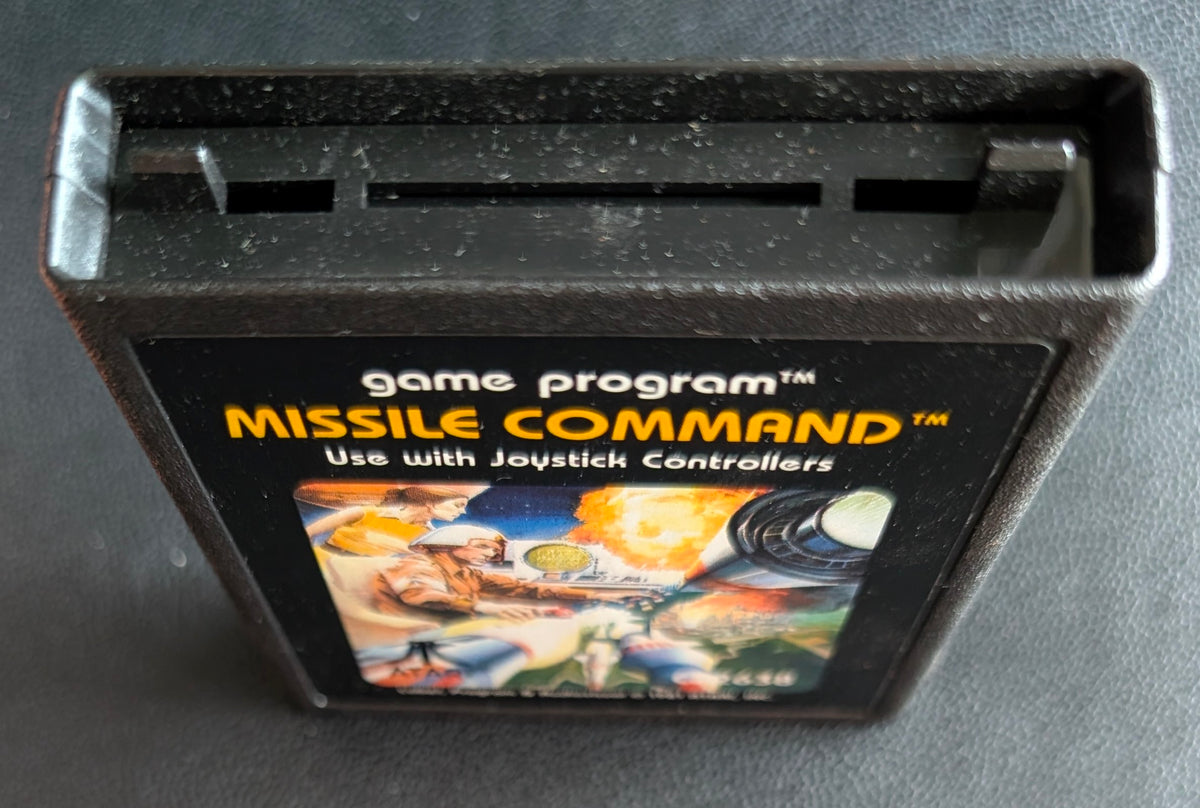 Missile Command (Atari 2600) 1981 | Complete | Cartridge + Manuals