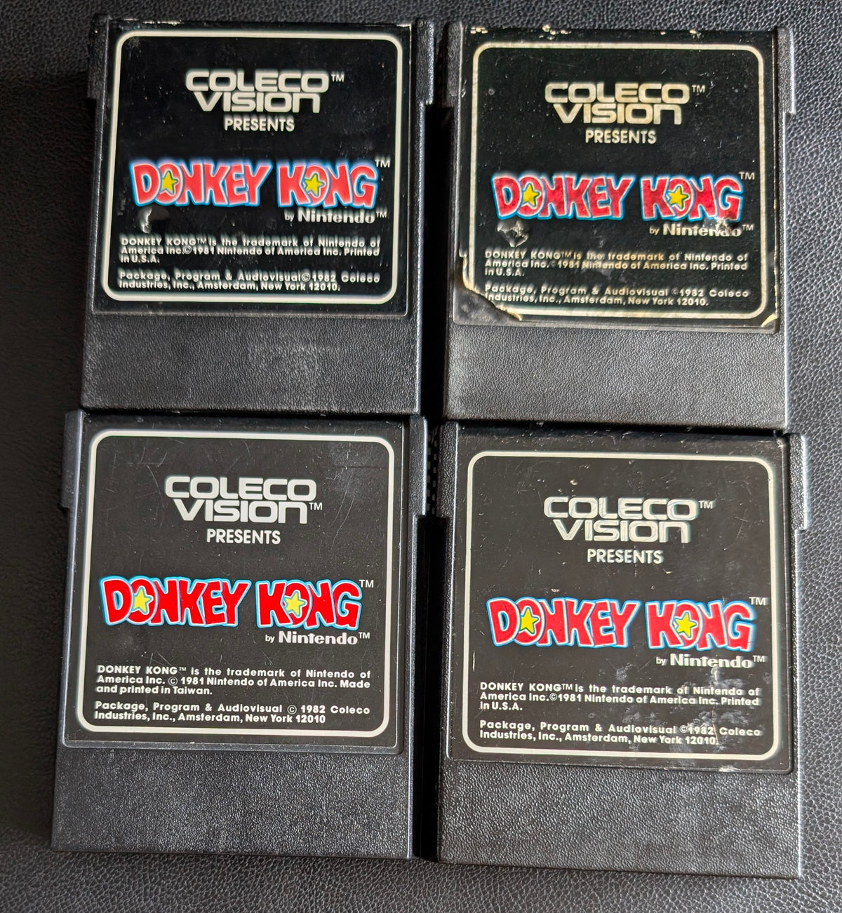 ColecoVision & Adam Games (1982–1984) | Multiple Titles | Authentic Original Cartridges | Tested Great Shape