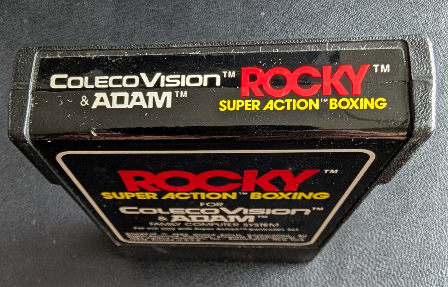 Rocky Super Action Boxing (ColecoVision & Adam) 1983 | Video Game Cartridge