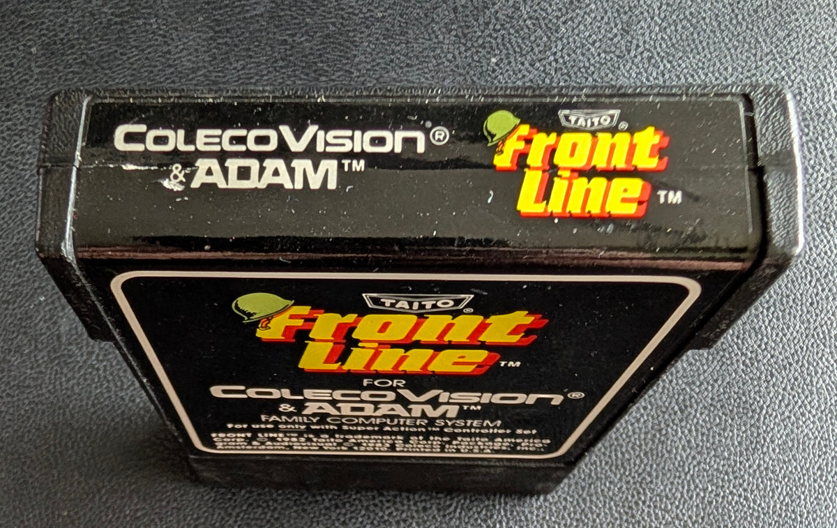 Front Line (ColecoVision & Coleco Adam) 1984 | Taito | Video Game Cartridge