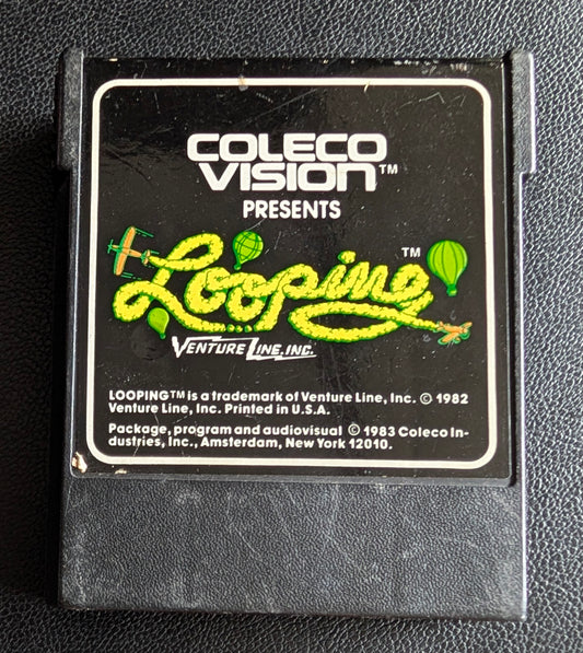 Looping (ColecoVision) 1983 | Konami | Video Game Cartridge