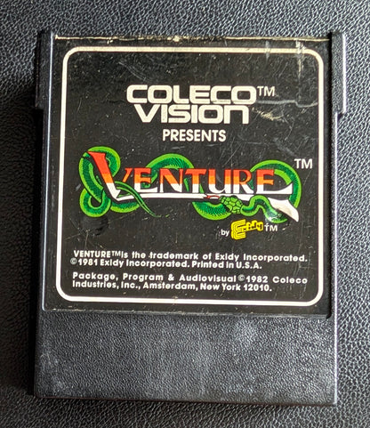 Venture (ColecoVision) 1982 | Exidy | Video Game Cartridge