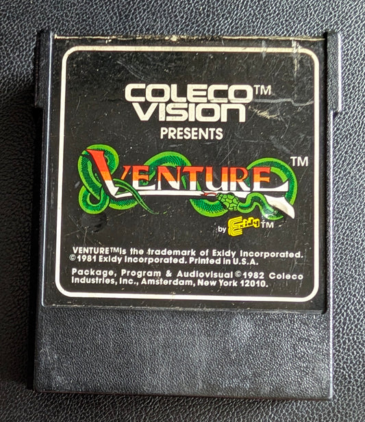 Venture (ColecoVision) 1982 | Exidy | Video Game Cartridge