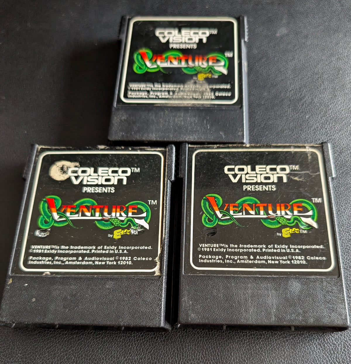 Venture (ColecoVision) 1982 | Exidy | Video Game Cartridge