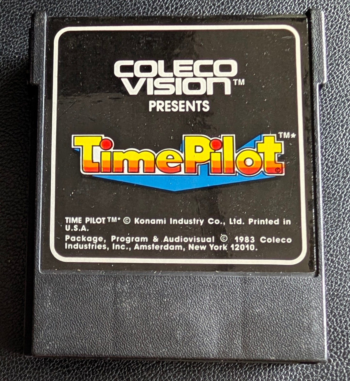 Time Pilot (ColecoVision) 1983 | Konami | Video Game Cartridge