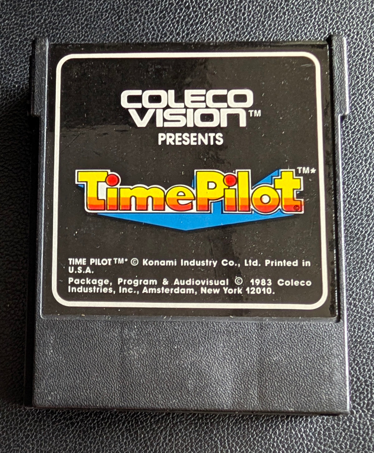Time Pilot (ColecoVision) 1983 | Konami | Video Game Cartridge