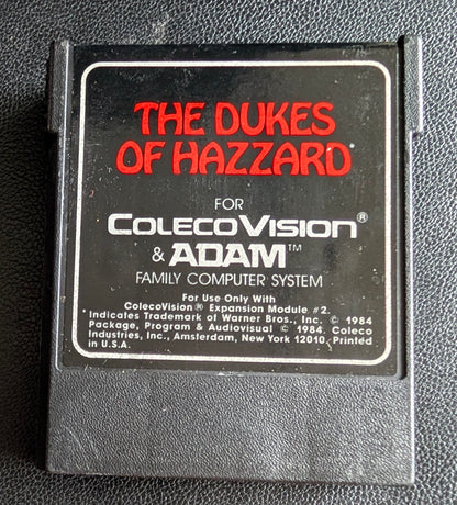 The Dukes of Hazzard (VG)(ColecoVision & Coleco Adam) 1984 | Coleco | Video Game Cartridge