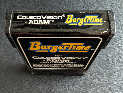 BurgerTime (VG)(ColecoVision & Coleco Adam) 1984 | Data East | Video Game Cartridge