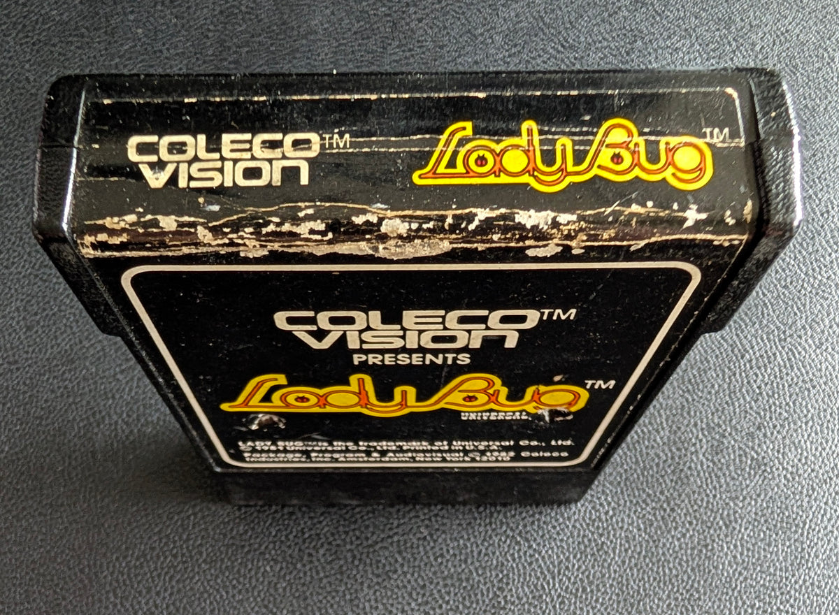 Lady Bug (ColecoVision) 1982 | Universal | Video Game Cartridge