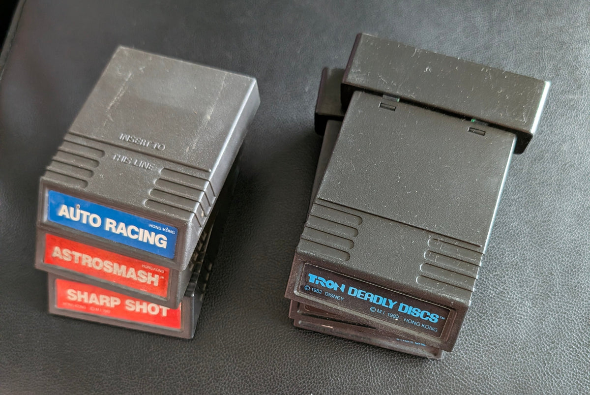 11 Vintage Video Game Lot | Mattel Intellivision | Collector Starter Kit
