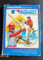 Major League Baseball (Intellivision) 1980 | Mattel Electronics | Complete Video Game + 2 Inlays