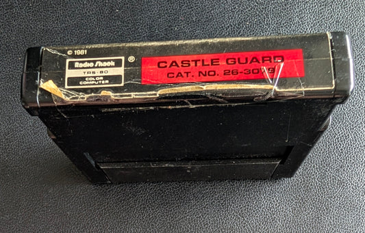 Castle Guard (TRS-80 Color Computer) 1982 | Tandy / Radio Shack | Video Game Cartridge