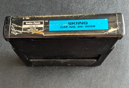 Skiing (TRS-80 Color Computer) 1981 | Radio Shack | Video Game Program Pak